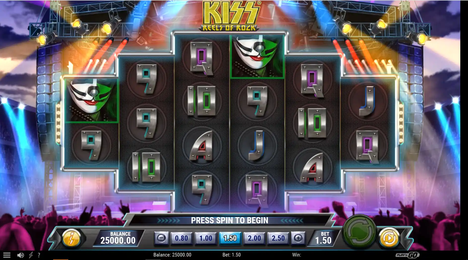 kiss slot online